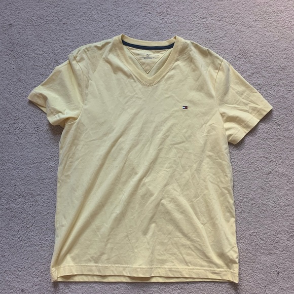 Yellow Tommy Hilfiger Tee - Picture 1 of 2